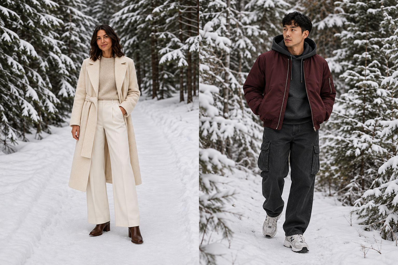 Illustrative AI styled outfit
